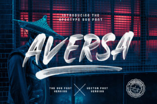 Aversa: A Bold Font for Digital Campaigns