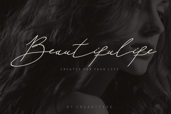 Beautifulife Font for Creative Campaigns