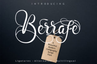 Berrafe Font for Creative Projects