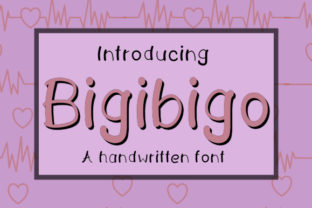 Bigibigo: A Handwritten Font for Business Branding