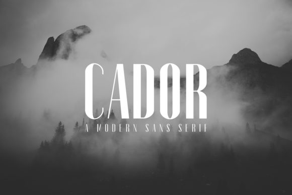 Cador: A Timeless Sans Serif