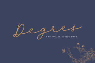 Degres Script Font Review