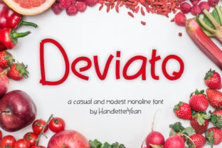 Deviato: A Script Handwritten Font
