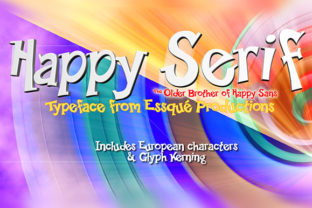 Happy Serif Font for Creative Projects