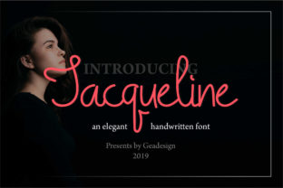 Jacqueline Font for Elegant Design