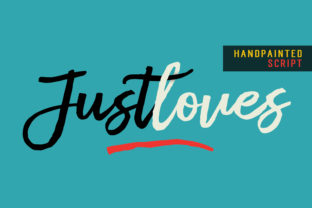 Justloves Font for Creative Campaigns