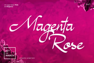 Magenta Rose Font for Bold Campaigns