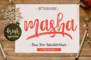 Masha Duo Font for Creative Design