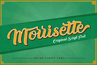 Morrisette Font for Vintage Branding