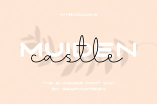 Muiden Castle Duo Font Review