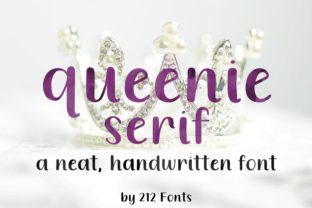Queenie Serif Font