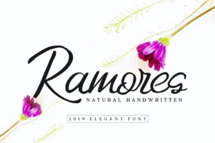 Ramores: A Romantic Font for Creative Projects