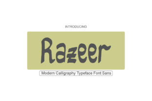 Razeer Font: A Playful Typographic Delight