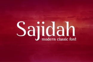 Sajidah Font for Professional Branding