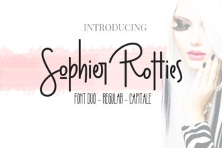 Sophier Rotties Duo Font for Branding