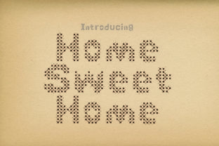 Sweet Home Font for Business Branding