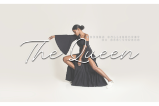 The Queen Font: Elegant Script for Handmade Creations