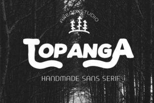 Topanga Font for Creative Makers