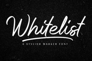 Whitelist Font for Creative Projects